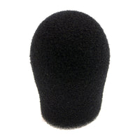 Close up of foam windscreen of Milab VM-44 Link MP on white background