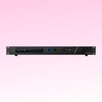 Front view of NovaStar MCTRL R5 LED Screen Controller on pink background