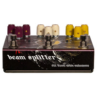 Bottom view of OBNE Beam Splitter V2 Pedal Warm on white background