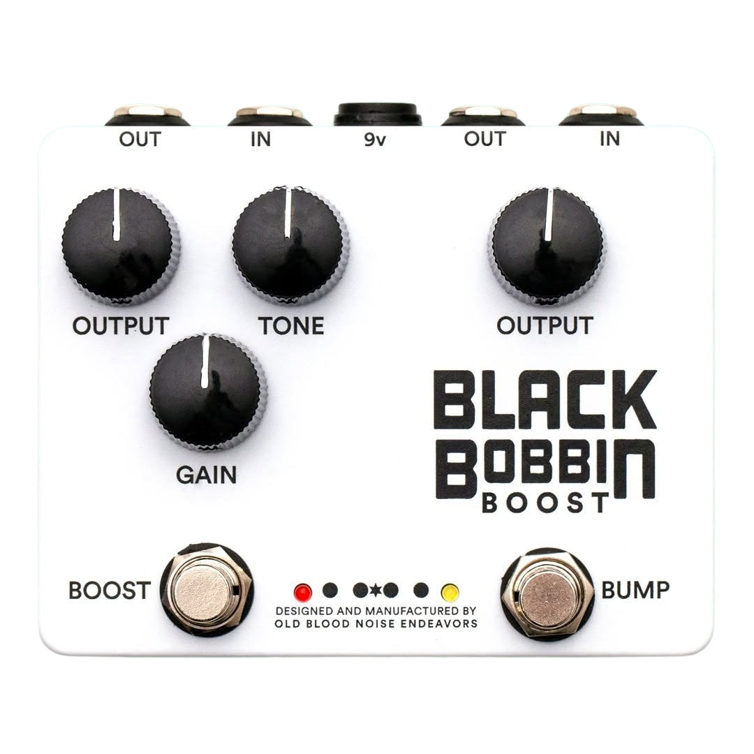 OBNE Black Bobbin Boost Pedal