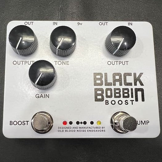 OBNE Black Bobbin Boost Pedal