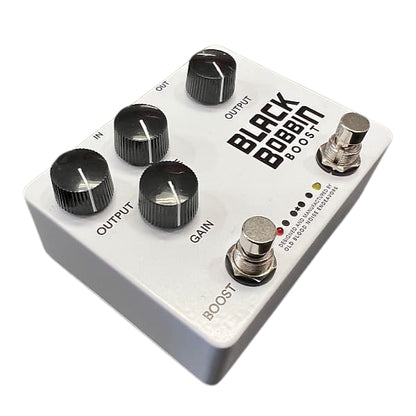 OBNE Black Bobbin Boost Pedal Right Angle