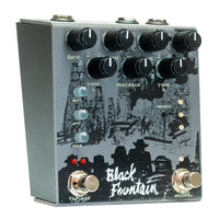 OBNE Black Fountain Pedal V4 Slate Left Angle
