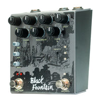 OBNE Black Fountain Pedal V4 Slate Right Angle