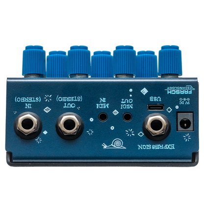 OBNE Dark Star Pedal V3 Blue Back