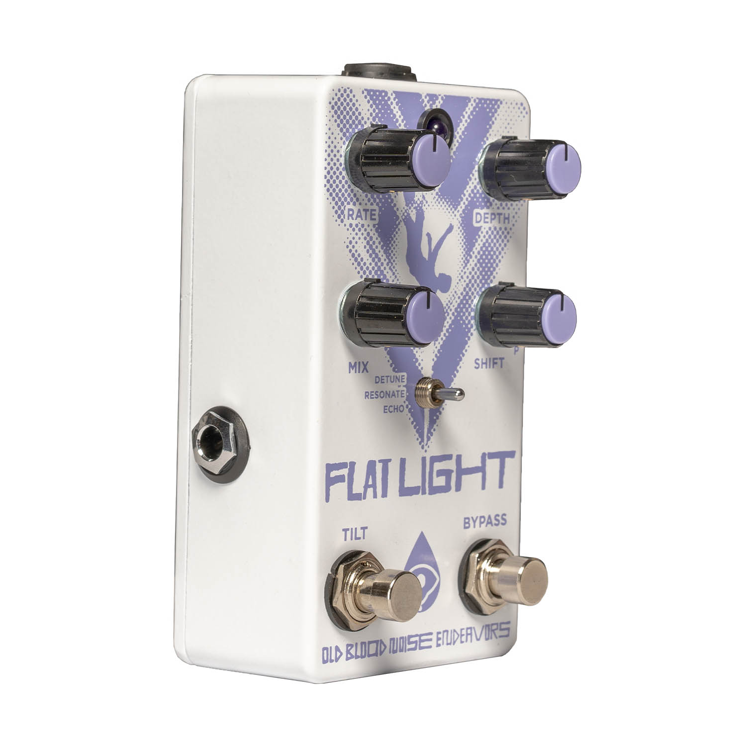 OBNE Flat Light Pedal Left Angle