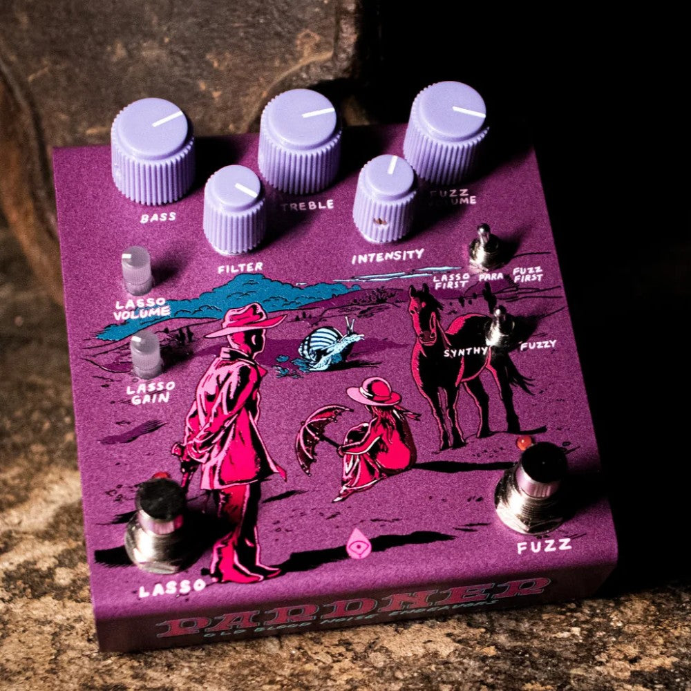 fuzz and burn pedal OBNE Pardner Fuzz Pedal