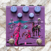 OBNE Pardner Pedal Purple On a Stone Surface