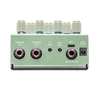 Top jacks view of Old Blood Noise Bathing Delay Algae on a White Background