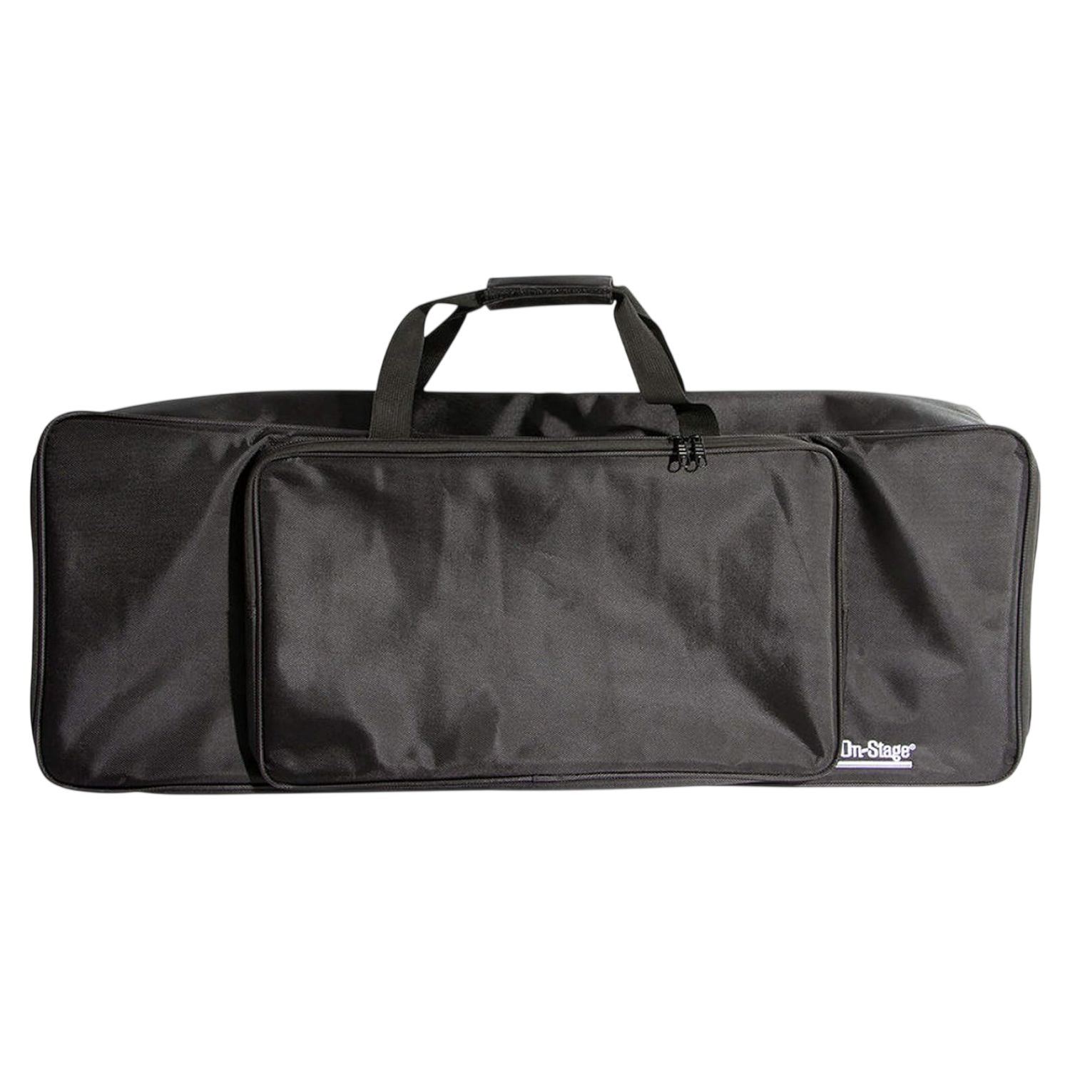 Front view of On-Stage 49-Key Keyboard Bag on white background