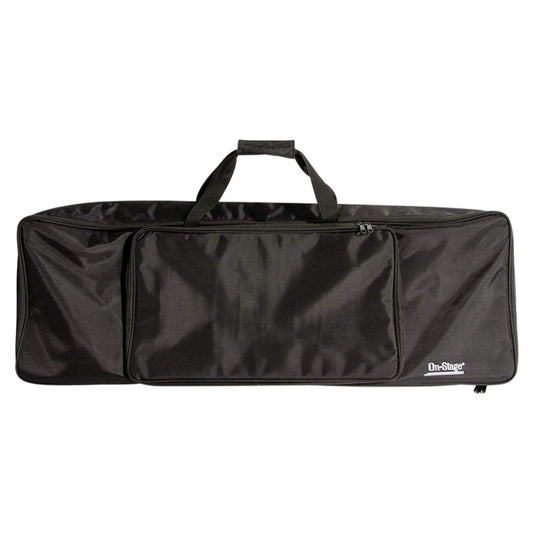 Front view of On-Stage 61-Key Keyboard Bag on white background