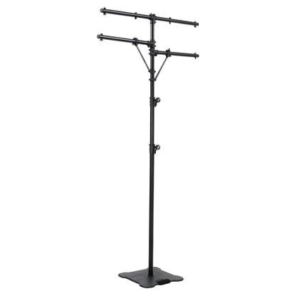 Angled view of On-Stage Flat-Base Lighting Stand on white background