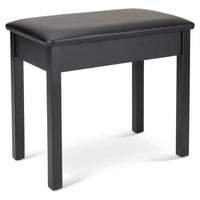 Angled view of On-Stage Flip-Top Keyboard/Piano Bench on white background