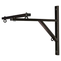 Angled view of On-Stage Hanging Speaker Bracket (Pair) on white background