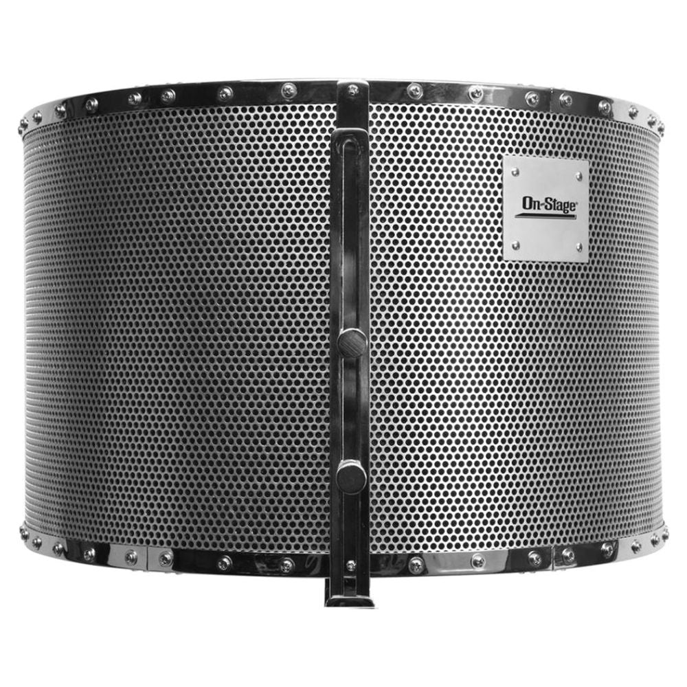 Rear view of On-Stage Isolation Shield on white background
