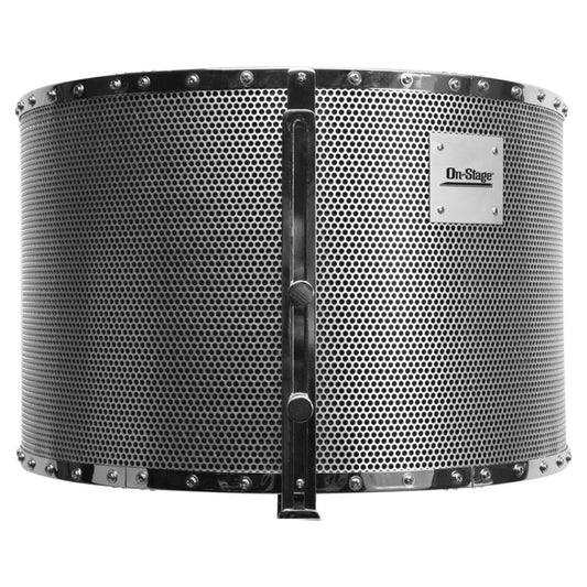 Rear view of On-Stage Isolation Shield on white background