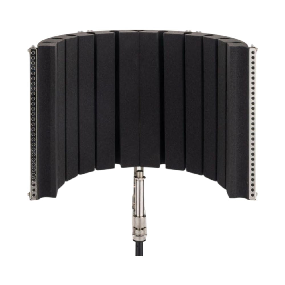 Front view of On-Stage Isolation Shield on white background