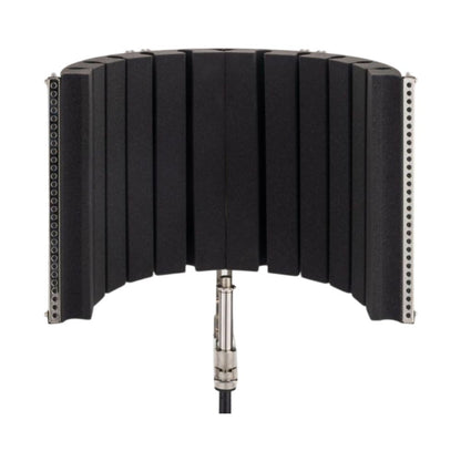 Front view of On-Stage Isolation Shield on white background