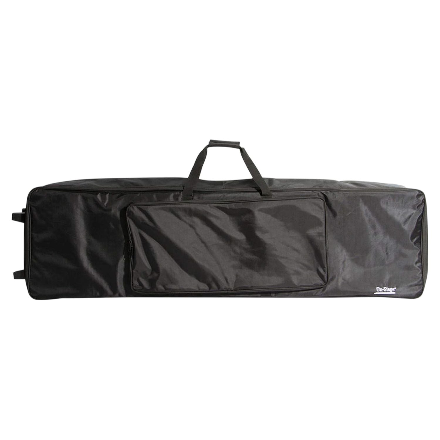 Front view of On-Stage KBA4088 88-Key Keyboard Bag on white background