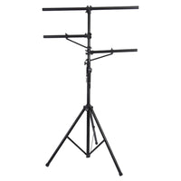 Front view of On-Stage Lighting Stand with Side Bars on white background