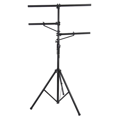 Front view of On-Stage Lighting Stand with Side Bars on white background