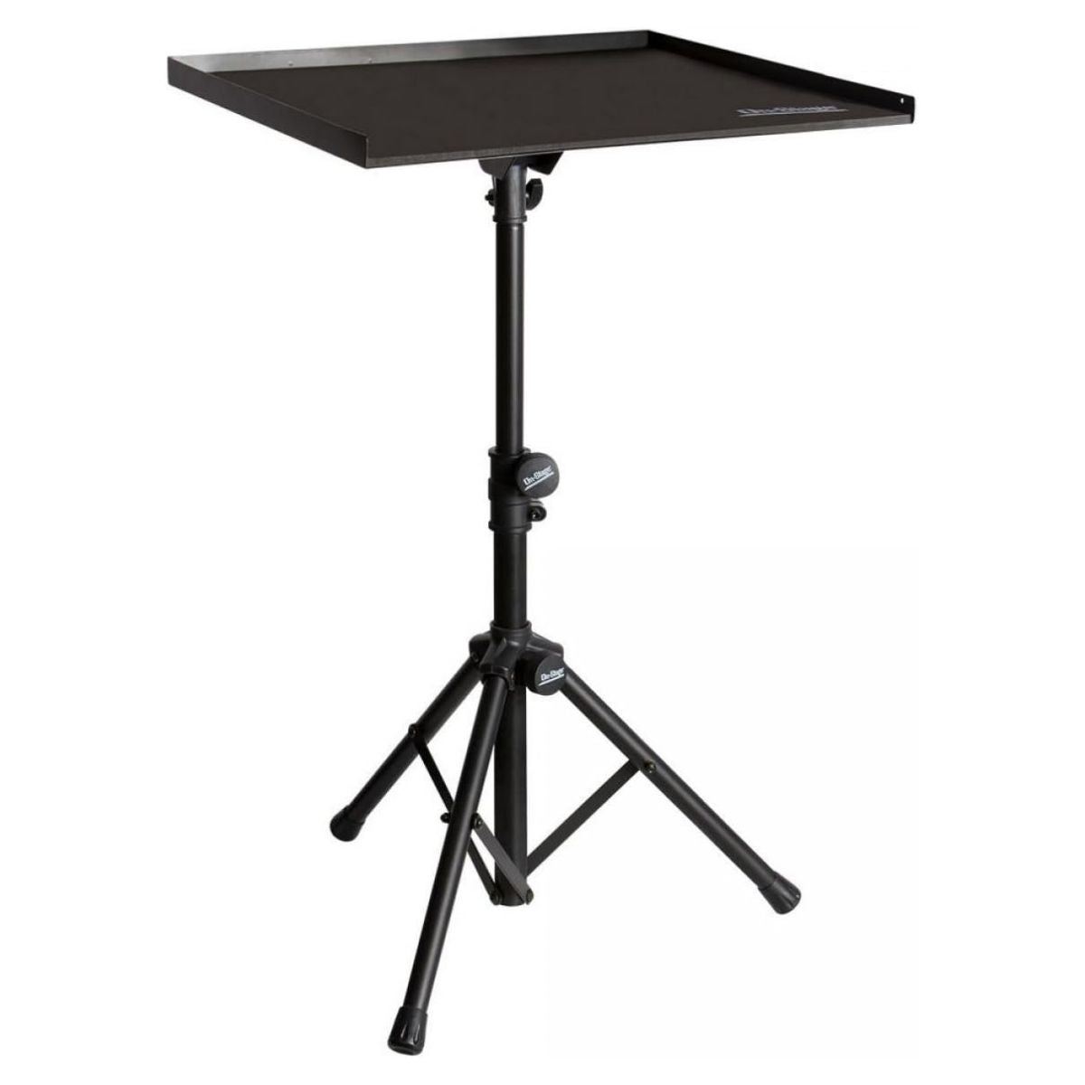 Angled view of On-Stage Percussion Table on white background
