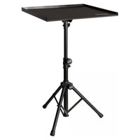 Angled view of On-Stage Percussion Table on white background