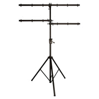 Front view of On-Stage Power Crank-Up Lighting Stand on white background