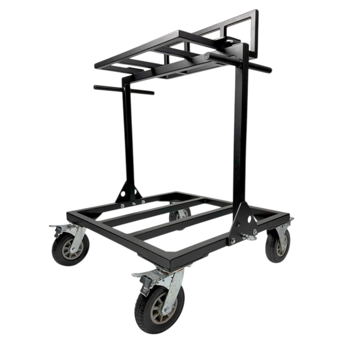 Angled view of On-Stage Speaker Field Cart on white background