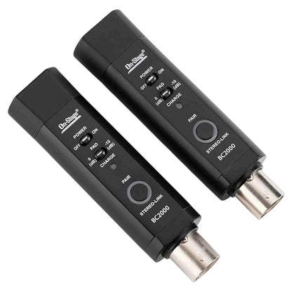 Included On-Stage Stereo Bluetooth Converters on white background