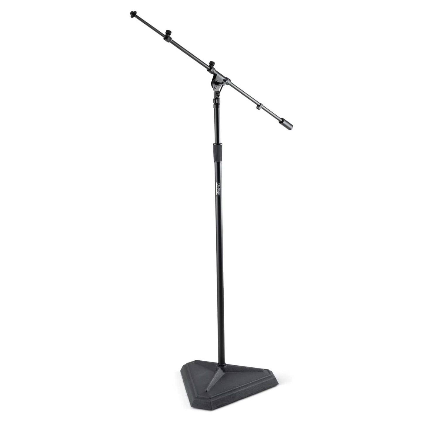 Angled view of On-Stage Studio Mic Boom on white background