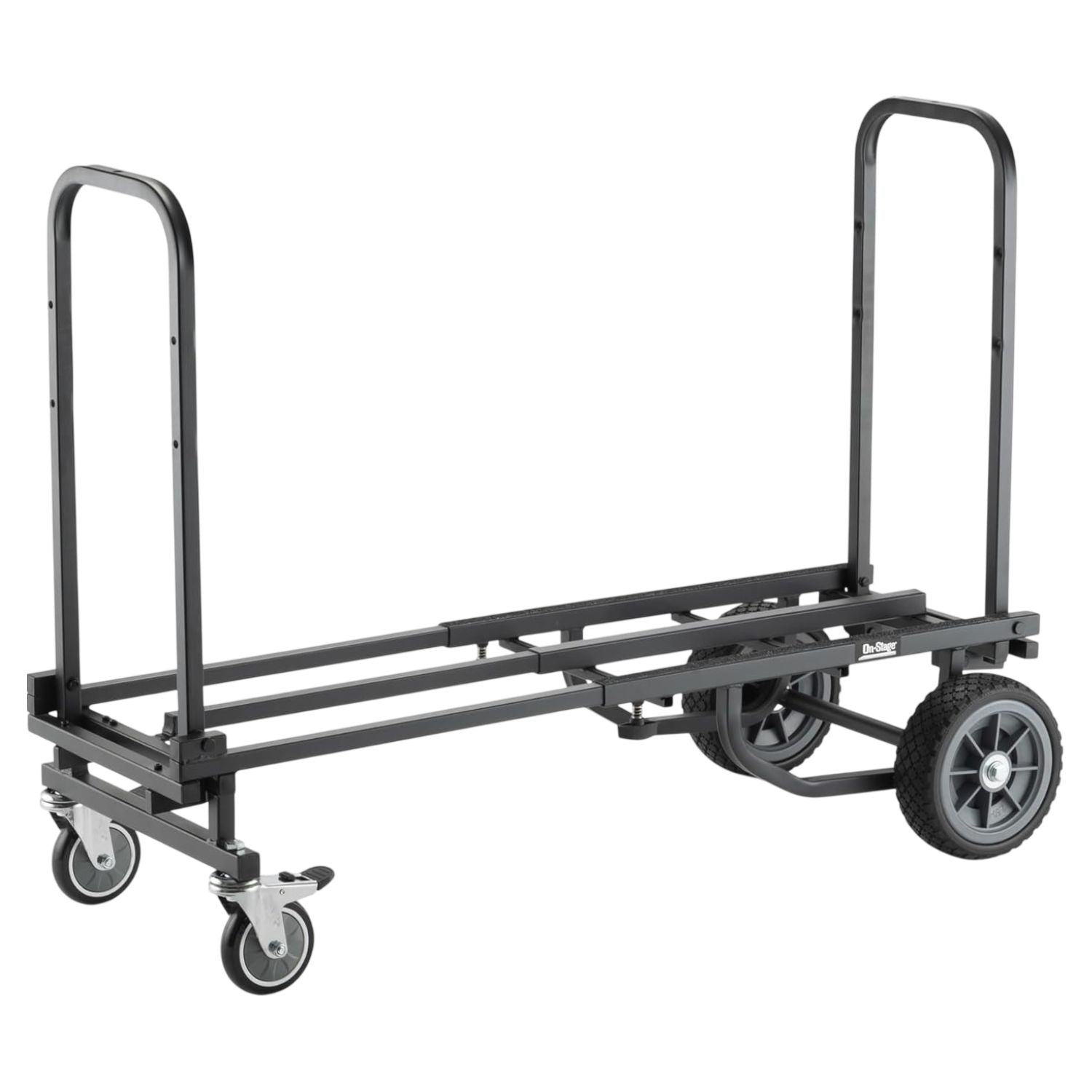 Angled view of On-Stage Utility Cart on white background