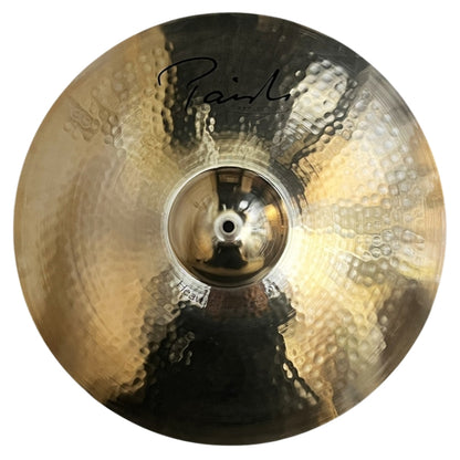 Front view of Paiste 19" Signature Reflector Heavy Full Crash Cymbal on White Background