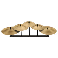 Front view of Paiste 2002 Cup Chime 5 Pc Set #1,2,4,6,7 on white background