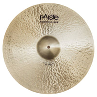Front view of Paiste 20" Formula 602 Modern Essentials Ride Cymbal on white background