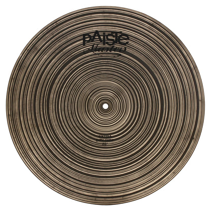Front view of Paiste 20" Masters Extra Dry Ride Cymbal on white background