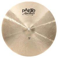 Front view of Paiste 20" Masters Thin Cymbal on white background