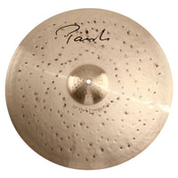 Front view of Paiste 20" Signature Dark Energy Mark II Ride Cymbal on white background