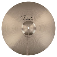 Front view of Paiste 20" Signature Fast Medium Crash Cymbal on white background
