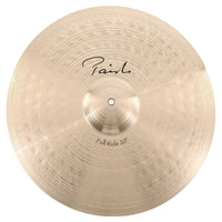 Front view of Paiste 20" Signature Full Ride Cymbal on white background
