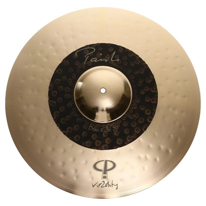 Front view of Paiste 20" Signature Vir2osity Duo Ride Cymbal on white background
