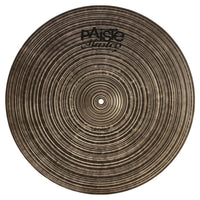 Front view of Paiste 21" Masters Dry Ride Cymbal on white background