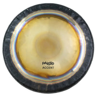 Front view of Paiste 22" Accent Gong on white background
