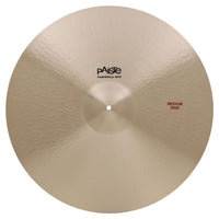 Front view of Paiste 22" Formula 602 Medium Ride Cymbal on white background