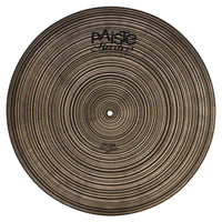 Front view of Paiste 22" Masters Extra Dry Ride Cymbal on white background