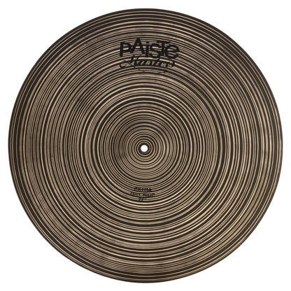 Front view of Paiste 22" Masters Extra Dry Ride Cymbal on white background