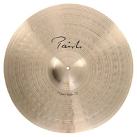 Front view of Paiste 22" Signature Power Ride Cymbal on white background