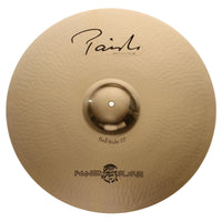 Front view of Paiste 22" Signature Reflector Bell Ride “Powerslave” Cymbal on white background