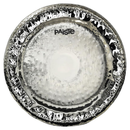 Front view of Paiste 26" Symphonic Gong Brilliant on white background