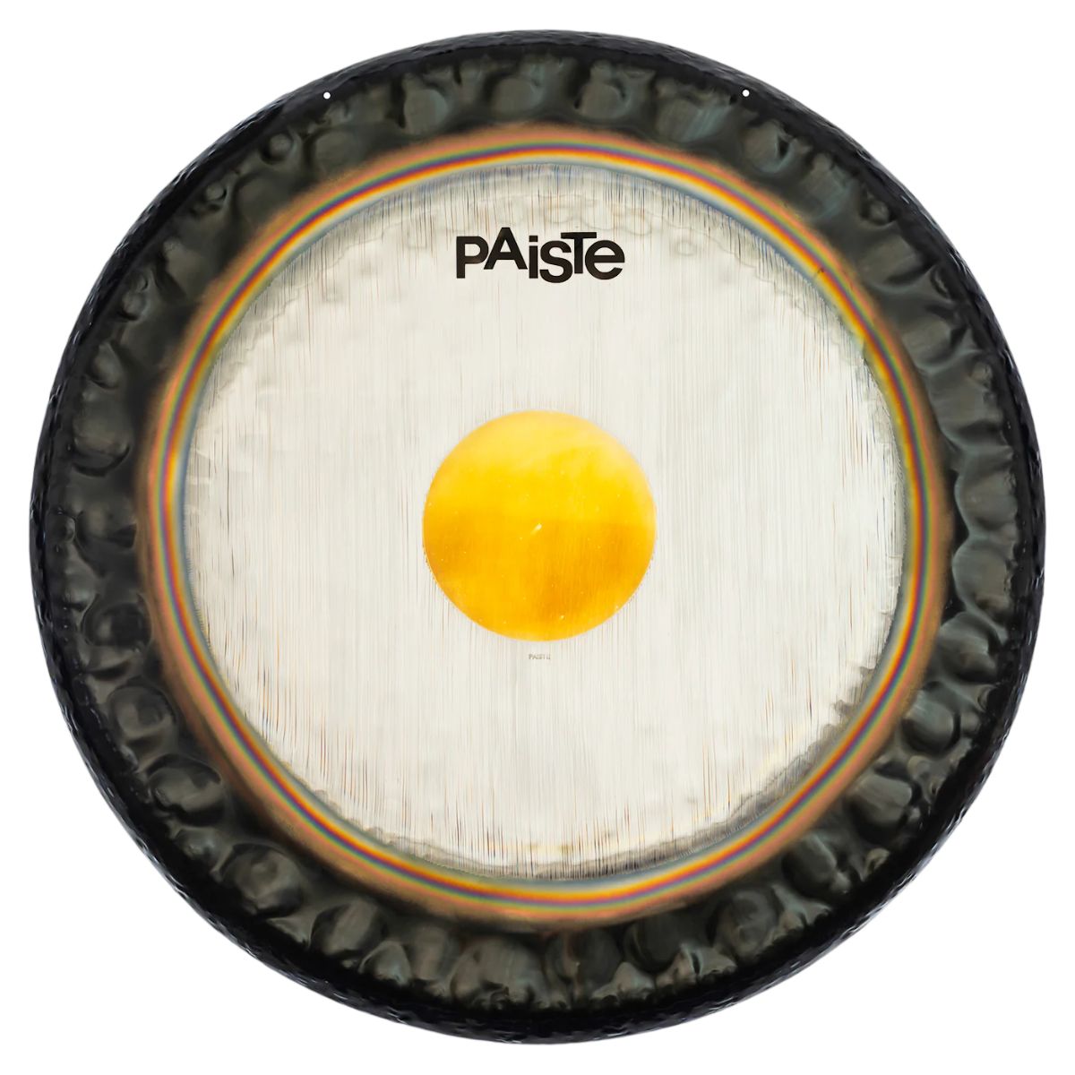 Front view of Paiste 30" Symphonic Gong on white background